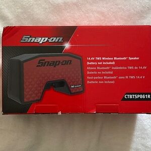 Snap-on Red 14.4V TWS Wireless Bluetooth Speaker
